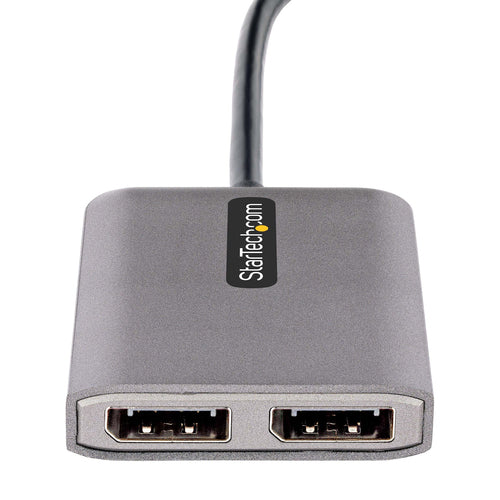StarTech.com MST14CD122DP - 2-Port USB-C to DisplayPort MST Hub 4K
