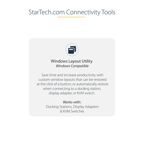 StarTech.com MST14CD122DP - 2-Port USB-C to DisplayPort MST Hub 4K