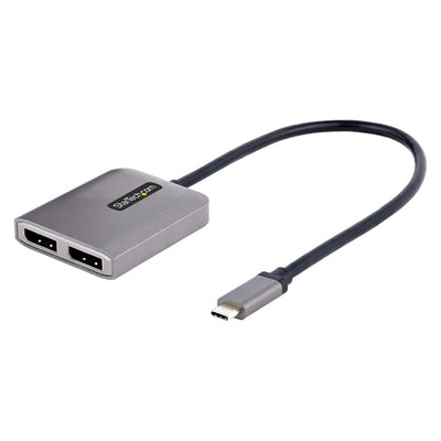 StarTech.com MST14CD122DP - 2-Port USB-C to DisplayPort MST Hub 4K