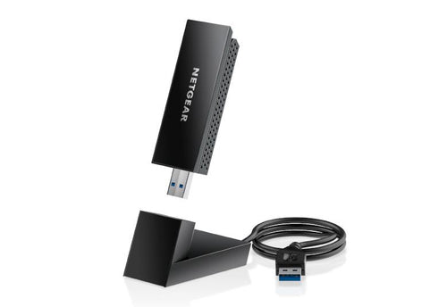 A8000-100PAS - NETGEAR NIGHTHAWK AXE3000 USB WIRELESS ADAPTER - USB 3.0