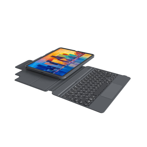ZAGG Keyboard Pro Keys Trackpad Apple iPad Air 13" (M4/M3/M2), Pro 12.9", Charcoal