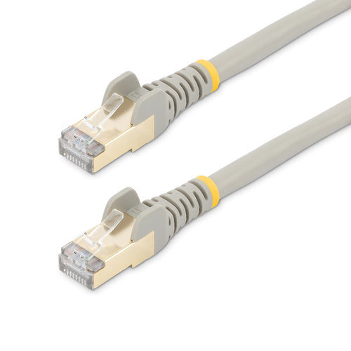 STARTECH.COM 0.5M GRAY CAT6A ETHERNET CABLE - SHIELDED (STP), LTW