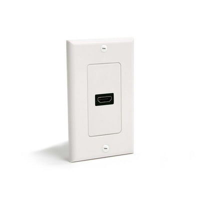 StarTech.com HDMIPLATE - Single Outlet Female HDMI Wall Plate Wh
