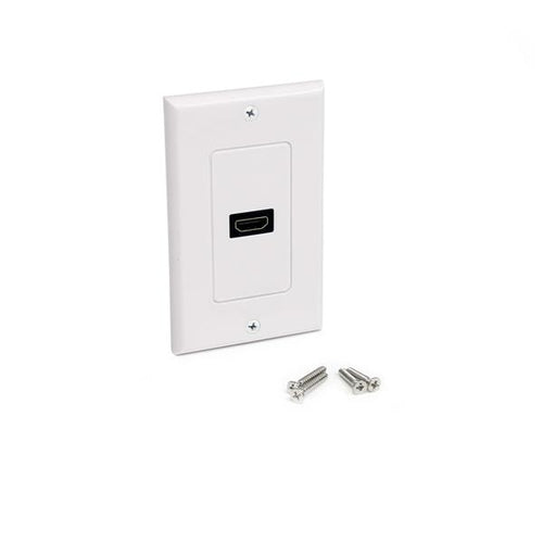 StarTech.com HDMIPLATE - Single Outlet Female HDMI Wall Plate Wh