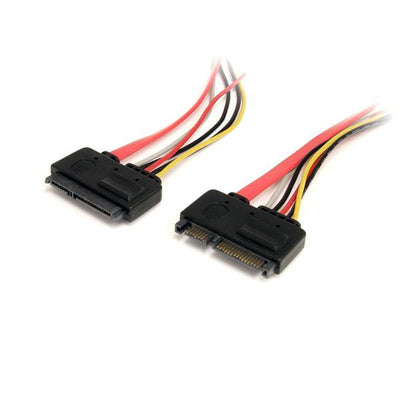 SATA22PEXT - STARTECH.COM 12ZOLL 22-PIN-SATA-STROM- UND -DATENVERLÄNGERUNGSKABEL, LTW