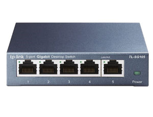 TP-Link SG105 5 Port Gigabit Switch Steel Case TP4010