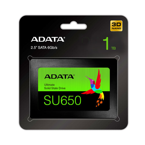 ASU650SS-1TT-R - ADATA SU650 Ultimate SATA 3 2.5" 3D NAND SSD 1TB