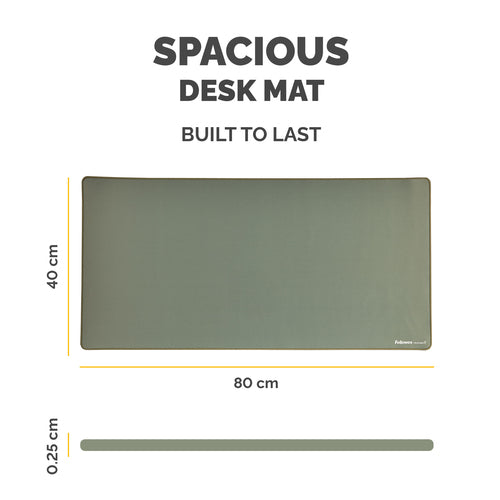 100139323 - Fellowes Breyta Desk Mat Sage