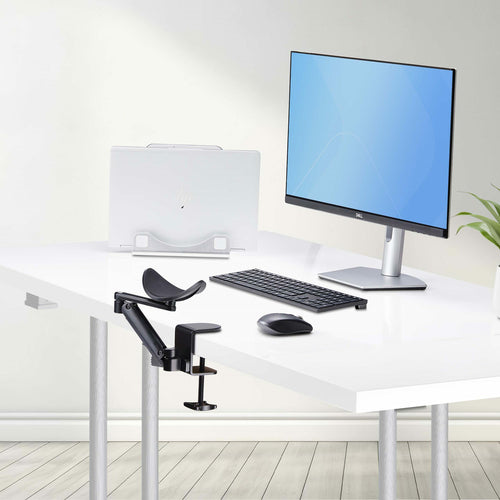 STARTECH.COM ADJUSTABLE ARM REST FOR DESK, CLAMP-ON INSTALL/NO DRILLING, 2 YR