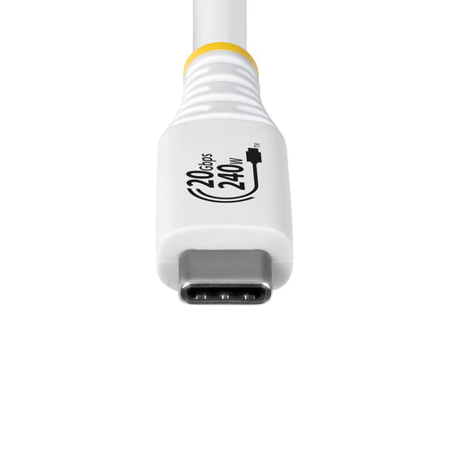 CC2M20GUSB4TPW - STARTECH.COM 2M (6.6FT) USB4 CABLE, USB-IF CERTIFIED, 20GBPS, WHITE, LTW