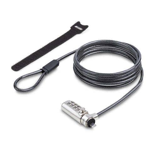 StarTech.com SSTDC4D-LAPTOP-LOCK - Slim K-Slot 1.5m Cable Lock For Laptop