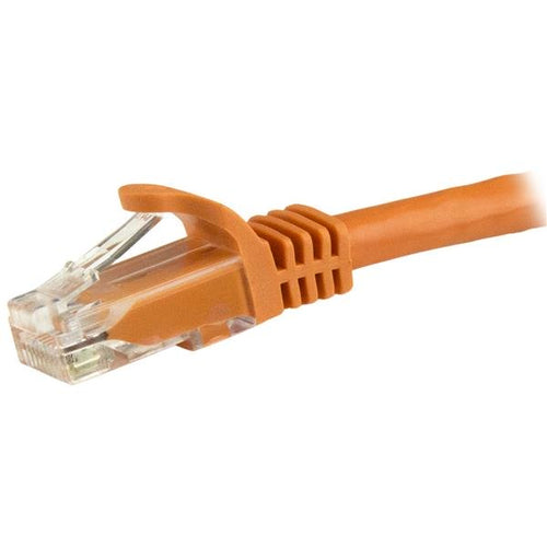 N6PATC1MOR - STARTECH.COM CAT6 ETHERNET CABLE 1M ORANGE 650MHZ 100W SNAGLESS PATCH CORD LTW