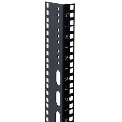 DYNAMIX 37U L-shaped mounting rail for 600mm width cabinets. Incl 2x right Hand & 2x left
