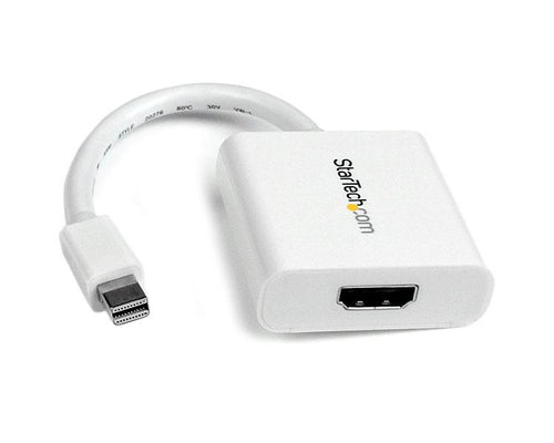 StarTech.com MDP2HDW - Mini DisplayPort to HDMI Adapter - White