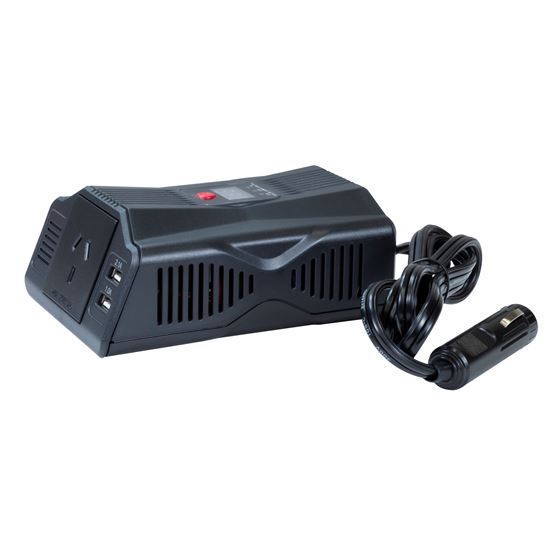DYNAMIX 200W Power Inverter DC to AC. 12V DC Output: 230V AC Modified Sine Wave