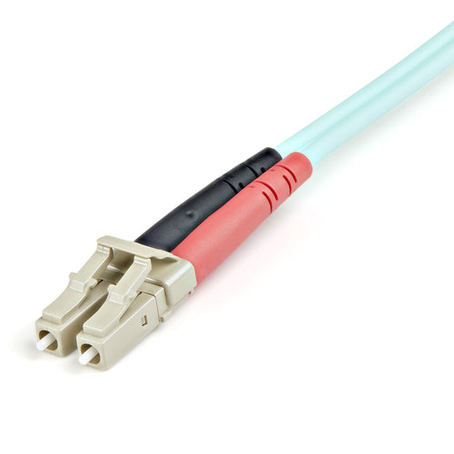 STARTECH.COM 1M LC/UPC TO LC/UPC OM3 MULTIMODE FIBER OPTIC CABLE, LTW