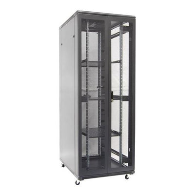 DYNAMIX 42RU Server Cabinet 1000mm Deep (800x1000x2077mm) Flat Pack