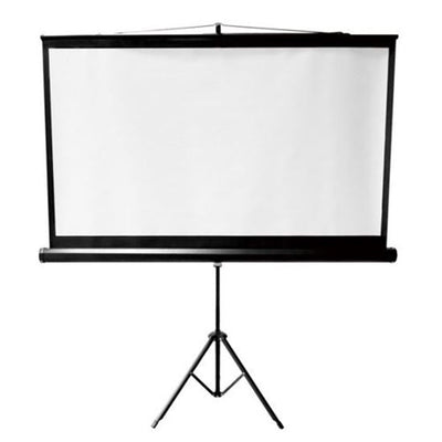 BRATECK 96'' Projector screen w/ Tripod Perfect for education commercial presentations