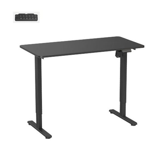 BRATECK Eco Ergonomic Office Electric Sit-Stand Desk Single Motor. Desktop Included