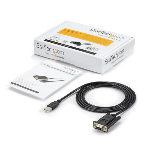 StarTech.com ICUSB232FTN - USB to Null Modem Serial DCE Adapter