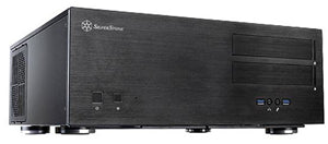 G410GD08B000020 - SilverStone GD08 Grandia ATX Black HTPC Case