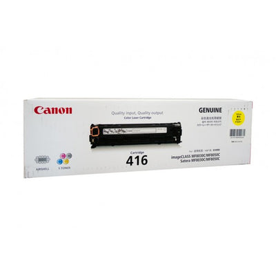CART416Y - Canon CART416 Yellow Toner