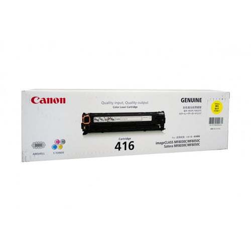 CART416Y - Canon CART416 Yellow Toner