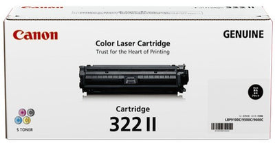 CART322BKII - Canon CART322 Black HY Toner