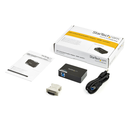 StarTech.com USB32HDDVII - USB 3.0 HDMI and DVI Graphics Adapter