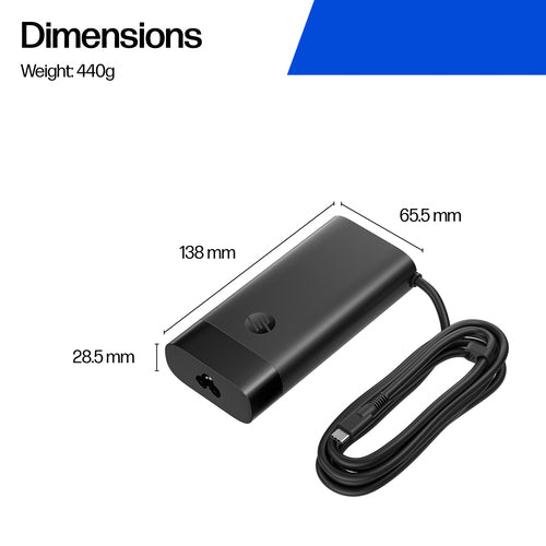HP USB-C 140W Laptop Charger