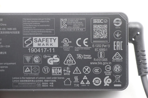 IBM Power Adapter AC 65W 20VDC 3.25A USB Type-C Output - C6 3-Pin AC Input - FRU