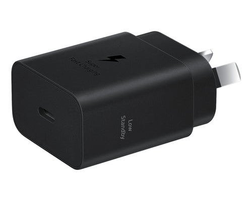 EP-T2510NBEGAU - Samsung 25W Charger Type C (no cable) Compact Black