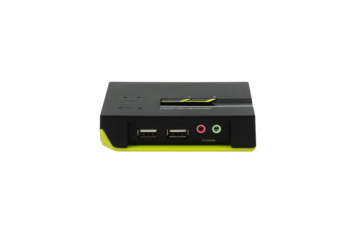 LevelOne KVM-0221 - 2-Port USB KVM Switch with Audio