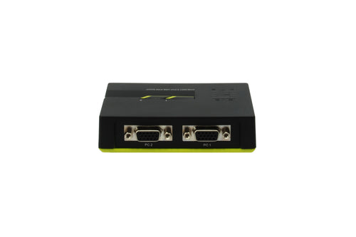 LevelOne KVM-0221 - 2-Port USB KVM Switch with Audio