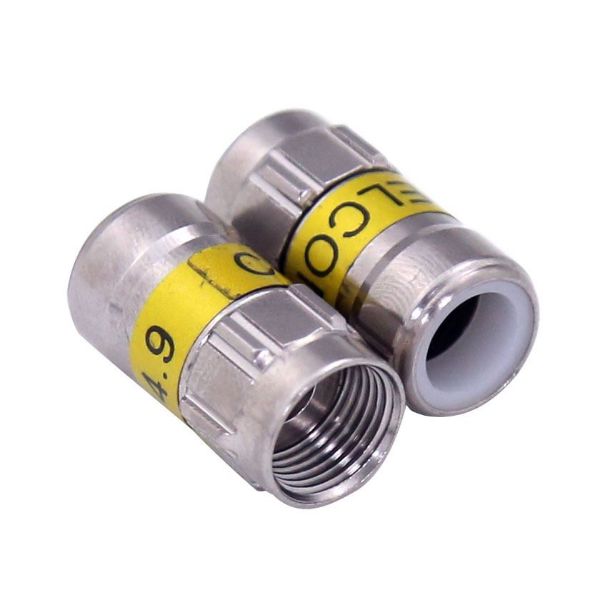 TRIAX 153250-10 - F Male Push on connector - 10 Pack