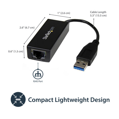 StarTech.com USB31000S - USB 3.0 to Ethernet Adapter