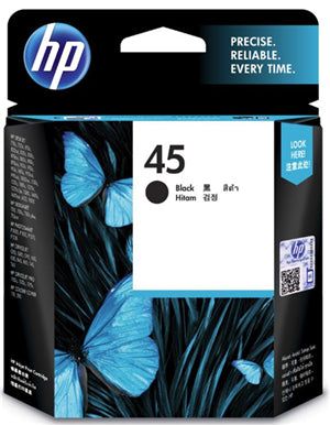 HPJ0092 - HP 45 Black Ink Cartridge