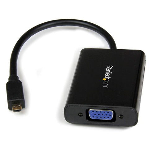 StarTech.com MCHD2VGAA2 - Micro HDMI to VGA Adapter with Audio