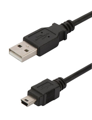 CA1027B - Digitus USB 2.0 Type A (M) to mini USB Type B (M)  1.8m Cable.