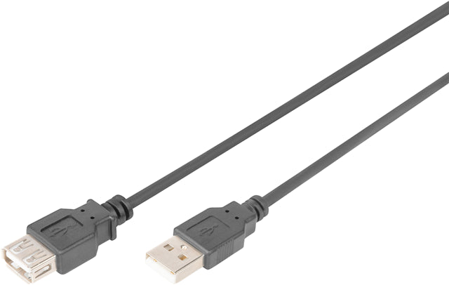 Digitus USB 2.0 Type A (M) to USB Type A (F) 3m Extension Ca