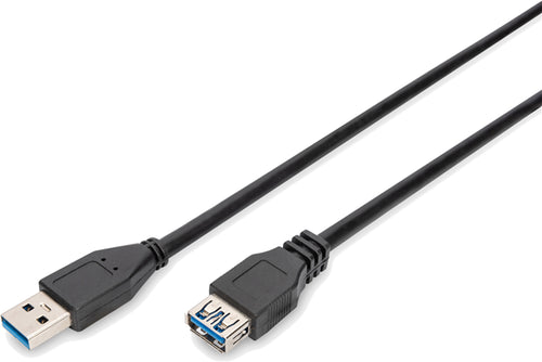 Digitus USB 3.0 Type A (M) to USB Type A (F) 1m Extension Cable