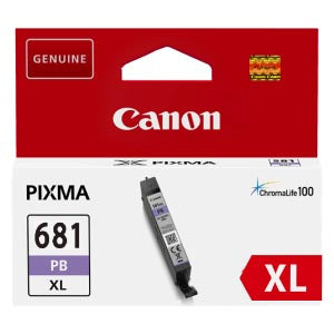 PB0195H - Canon CLI681XLPB Photo Blue High Yield Ink Cartridge