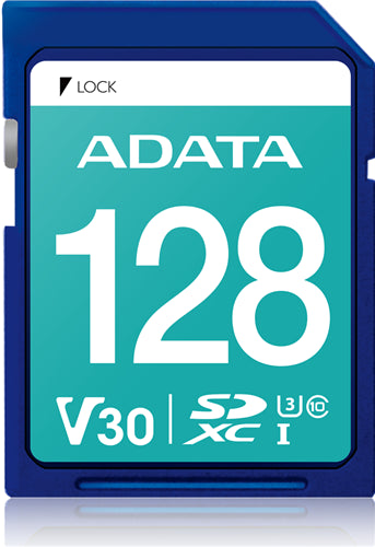 ADATA Premier Pro UHS-I U3 V30 SDXC Card 128GB