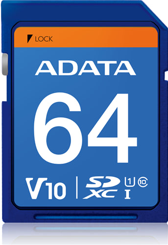 FS181-X64 - ADATA Premier Pro UHS-I U3 V30 SDXC-Karte 64GB