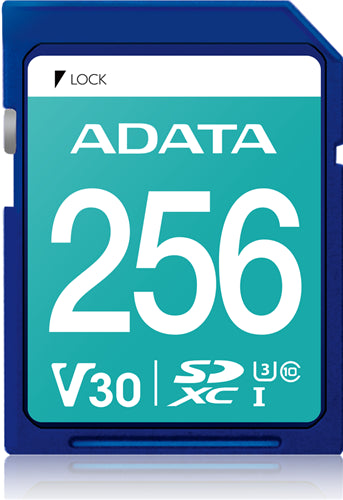 FS181-Y56 - ADATA Premier Pro UHS-I U3 V30 SDXC Card 256GB