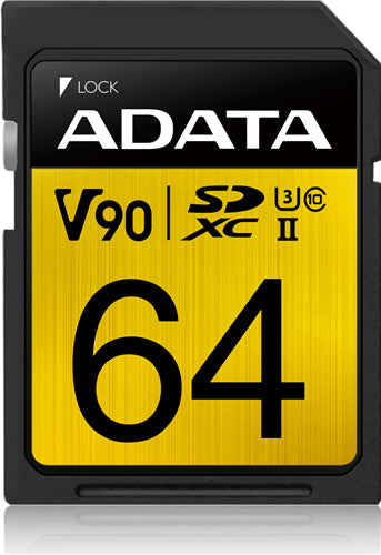 ADATA Premier ONE V90 UHS-II SDXC Card 64GB