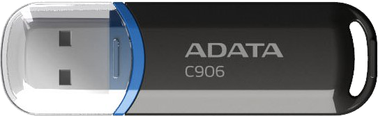 FP281-X32 - ADATA C906 Classic USB 2.0 32GB Blue/Black Flash Drive