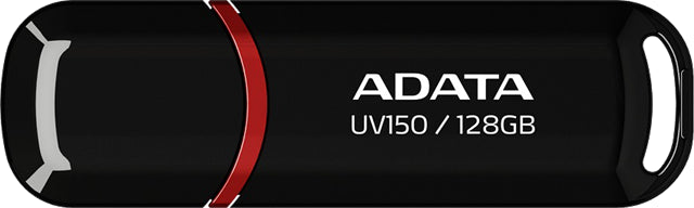 FP286-Y28 - ADATA UV150 Dashdrive USB3.2 128GB Black/Red Flash Drive