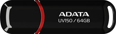 ADATA UV150 Dashdrive USB3.2 64GB Black/Red Flash Drive