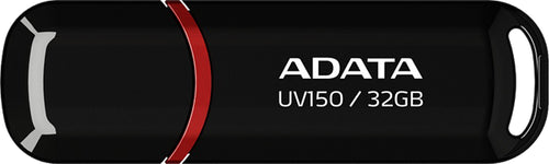 FP286-X32 - ADATA UV150 Dashdrive USB 3.2 32GB Black/Red Flash Drive